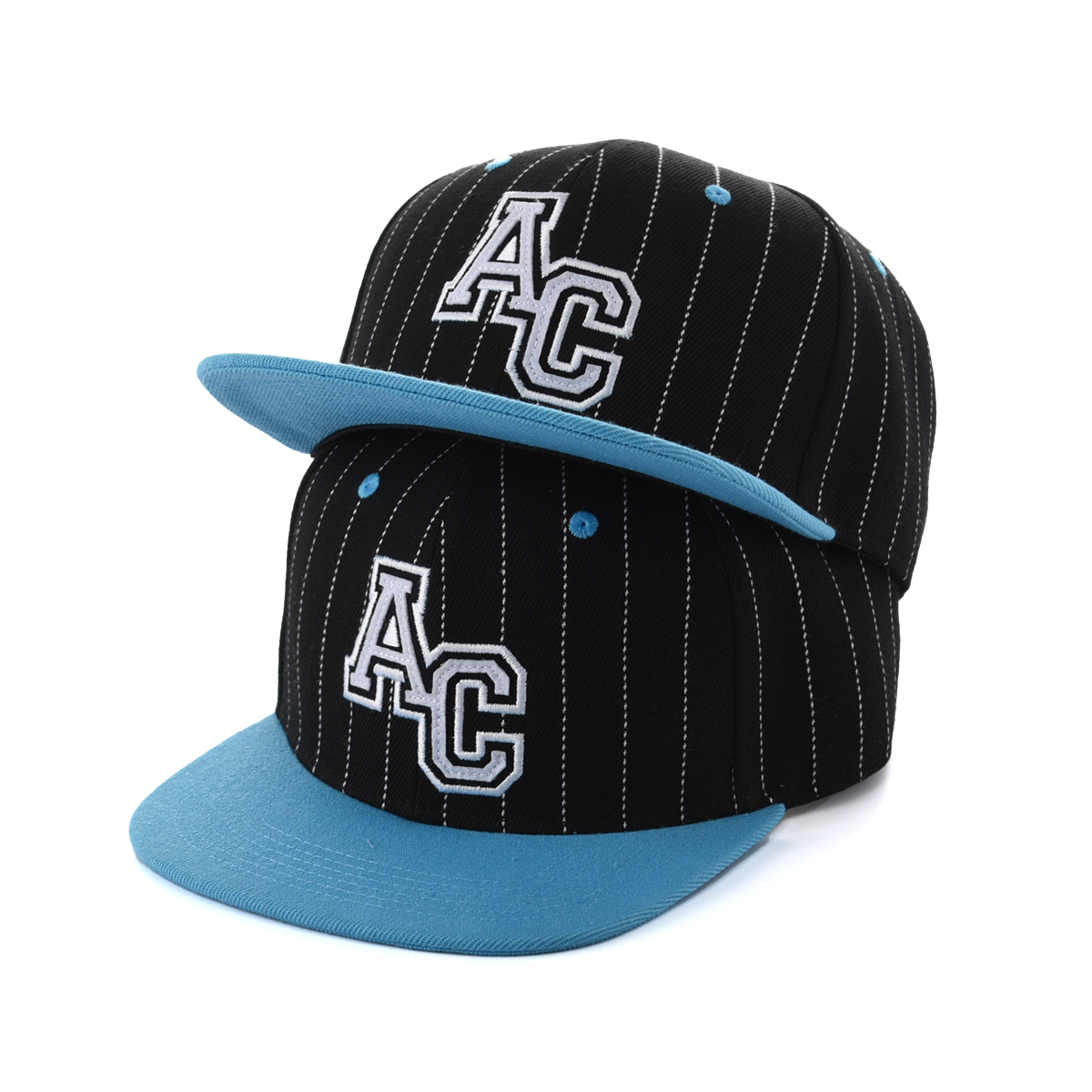 Aung Crown designed cotton embroidery hiphop stirpes snapback hat