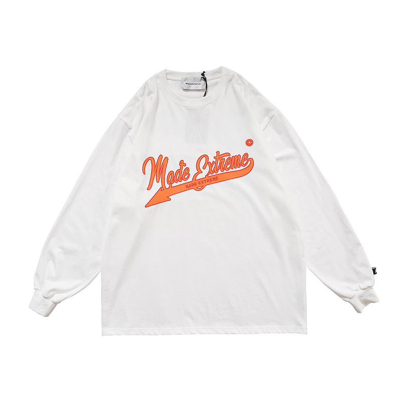 >Reflective laser graphics street style long sleeves sweatshirt