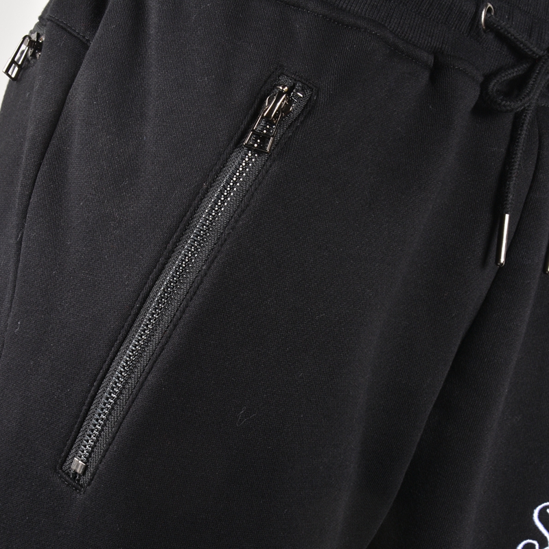 Men’s Workout Athletic Pants elastic waist with zipper pockets