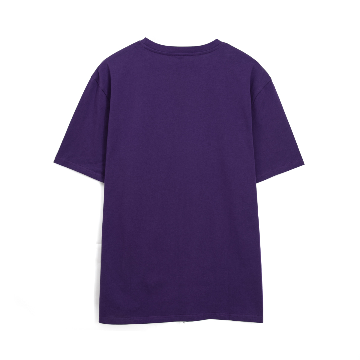 Aung Crown simple color and logo design crewneck short shirt