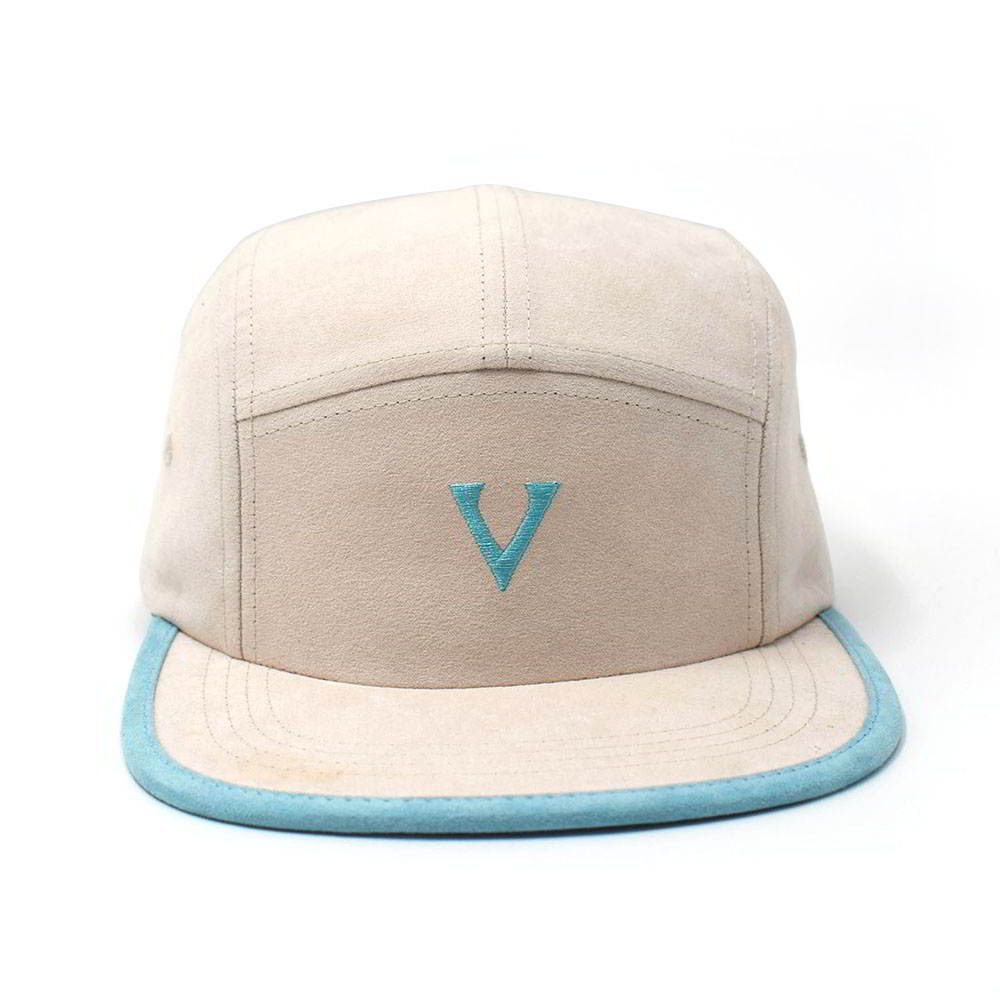 >plain vfa embroidery 5 panels caps custom