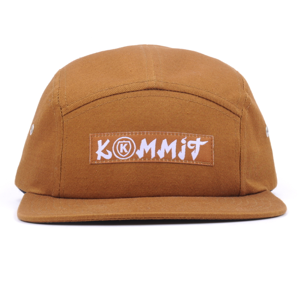 >plain woven label 5 panels caps on sale