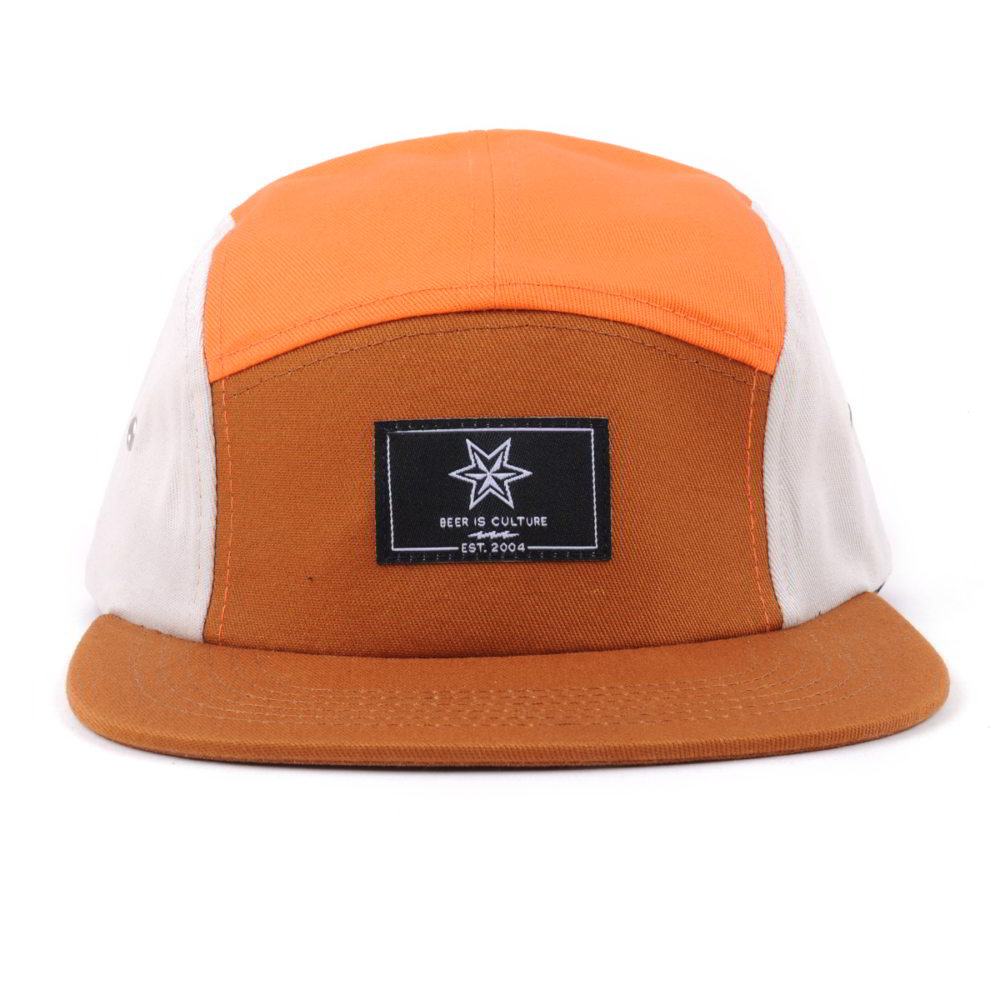 >5 panels caps custom logo china supplier