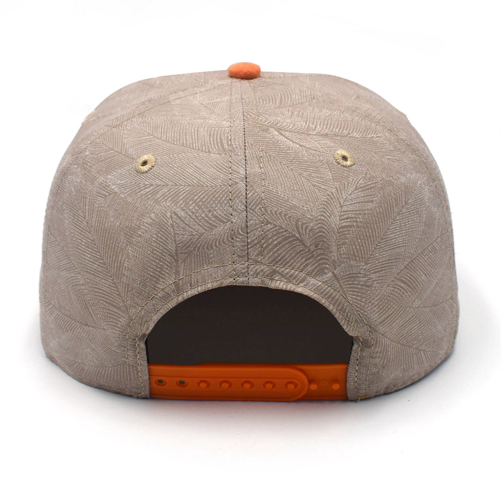 5 panels plain aungcrown logo suede brim snapback hats