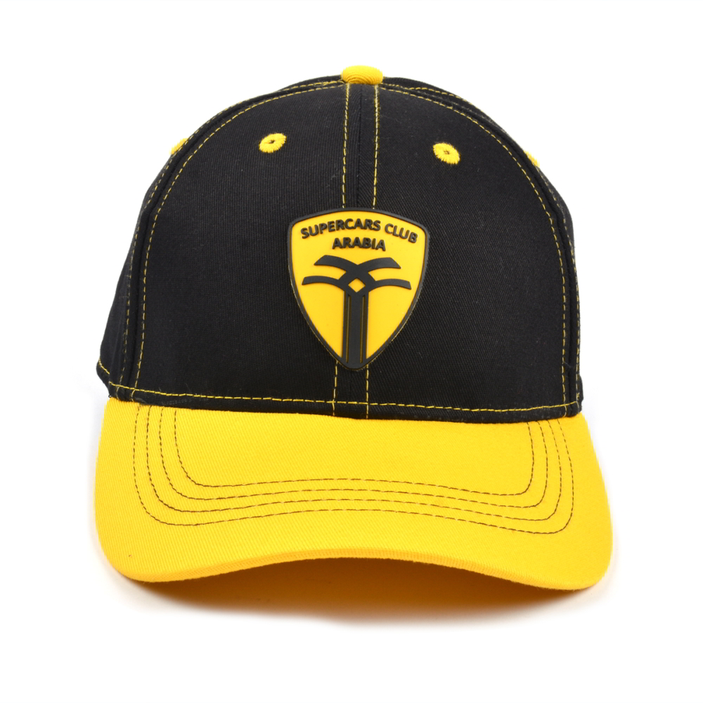 >two color sports fitted baseball caps